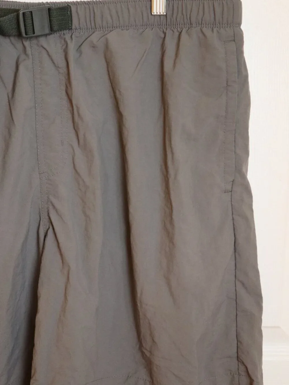 Columbia Shorts Mens Sz L Nylon Elastic Waist Belt Hiking Outdoors Swimwear - Picture 3 of 6